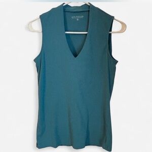 Ann Taylor Women's Teal Sleeveless Top
